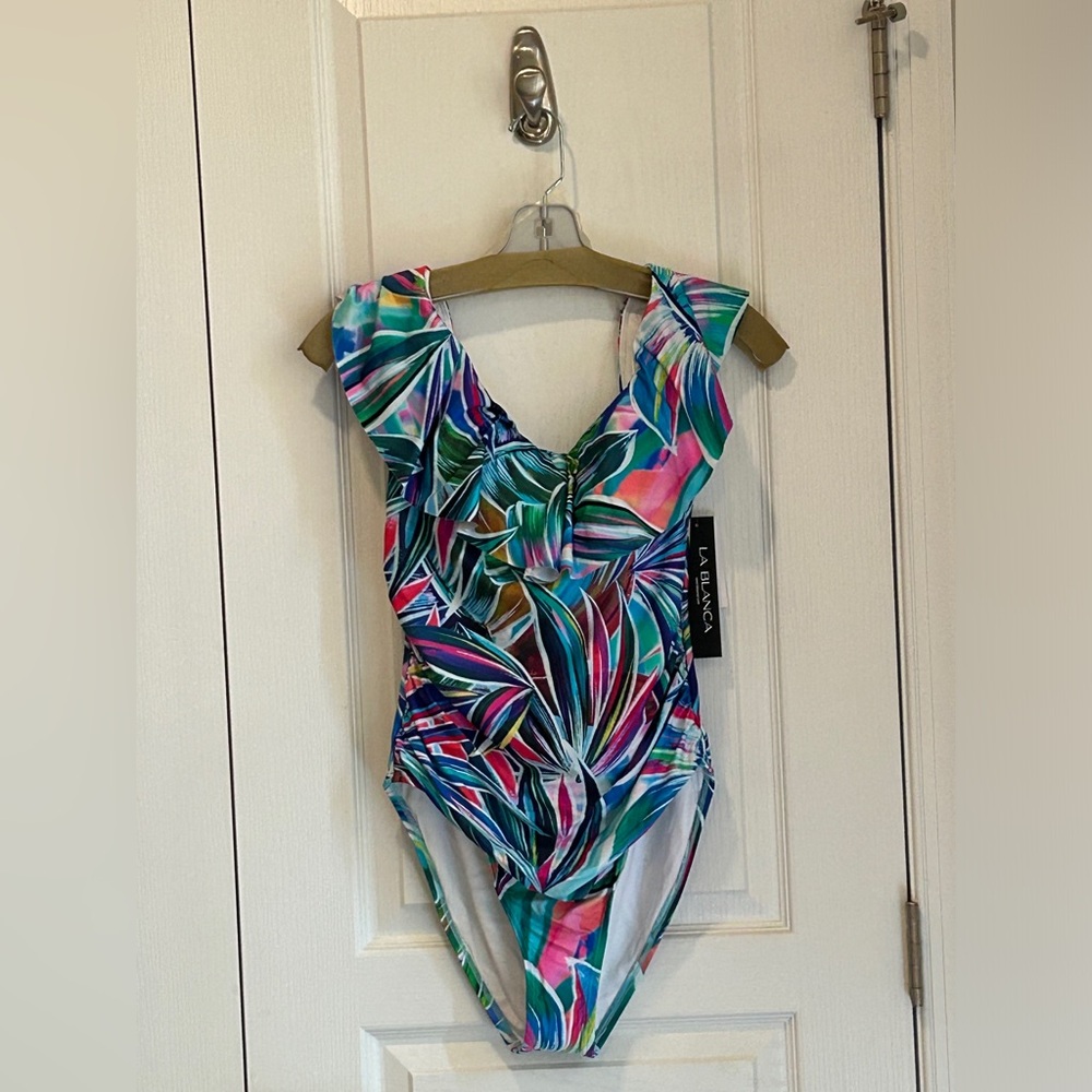 La Blanca one piece bathing suit